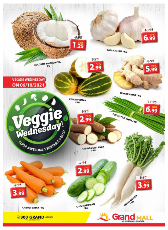 Veggie Wednesday - Grand Mall Sharjah