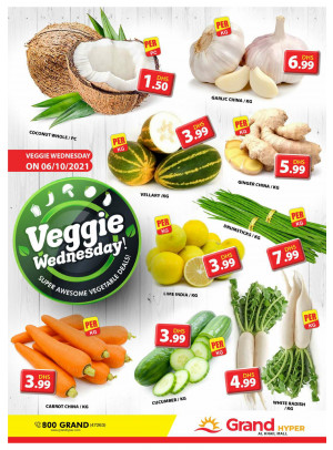 Veggie Wednesday - Grand Hyper Al khail Mall