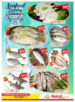 Seafood Sunday - Grand Hyper Al Khail Mall