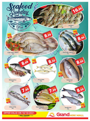 Seafood Sunday - Grand Mini Mall