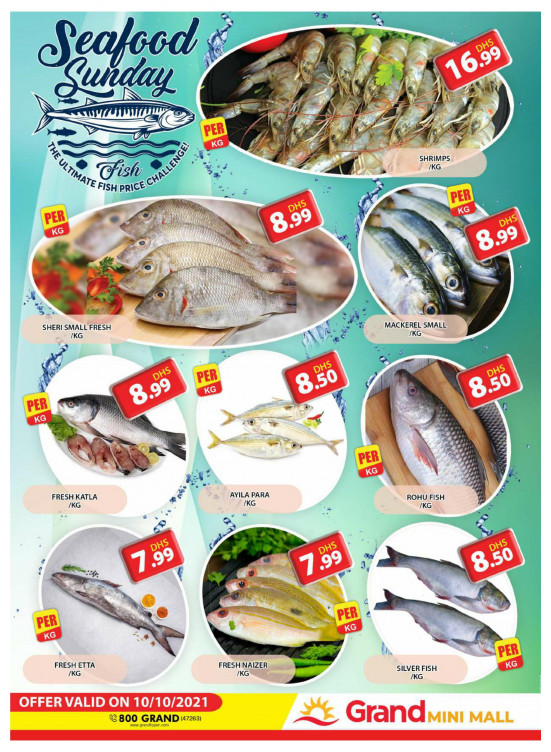 Seafood Sunday - Grand Mini Mall