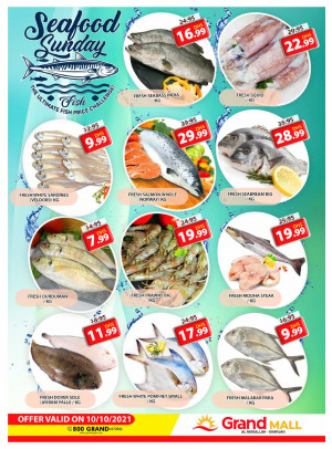 Seafood Sunday - Grand Mall Sharjah