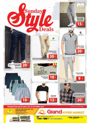 Sunday Style Deals - Grand Hypermarket Jebel Ali