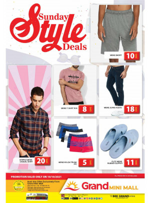 Sunday Style Deals - Grand Mini Mall