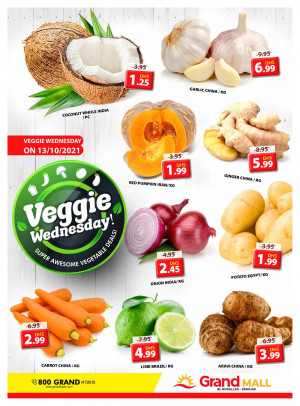 Veggie Wednesday - Grand Mall Sharjah