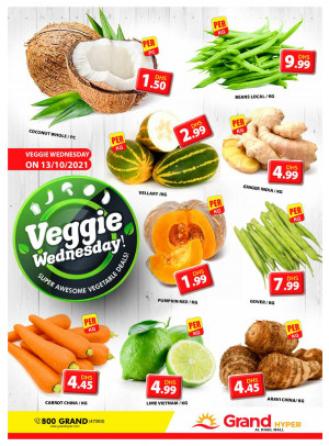 Veggie Wednesday - Grand Hyper Al khail Mall
