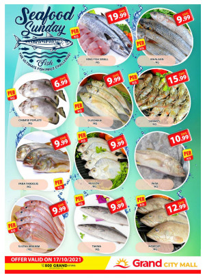 Seafood Sunday - Grand City Mall