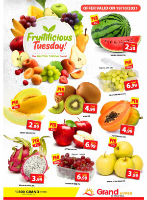 Fruitilicious Tuesday - Grand Hyper Al Khail Mall