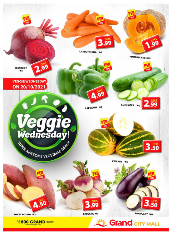 Veggie Wednesday - Grand City Mall