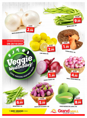Veggie Wednesday - Grand Mall Sharjah