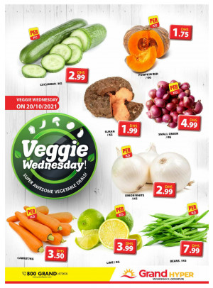 Veggie Wednesday - Grand Hyper Muhaisnah
