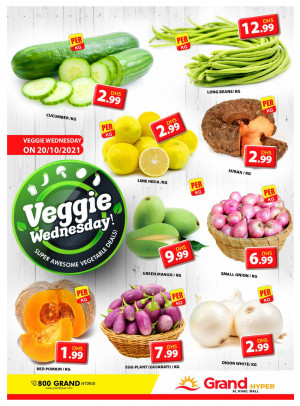 Veggie Wednesday - Grand Hyper Al khail Mall