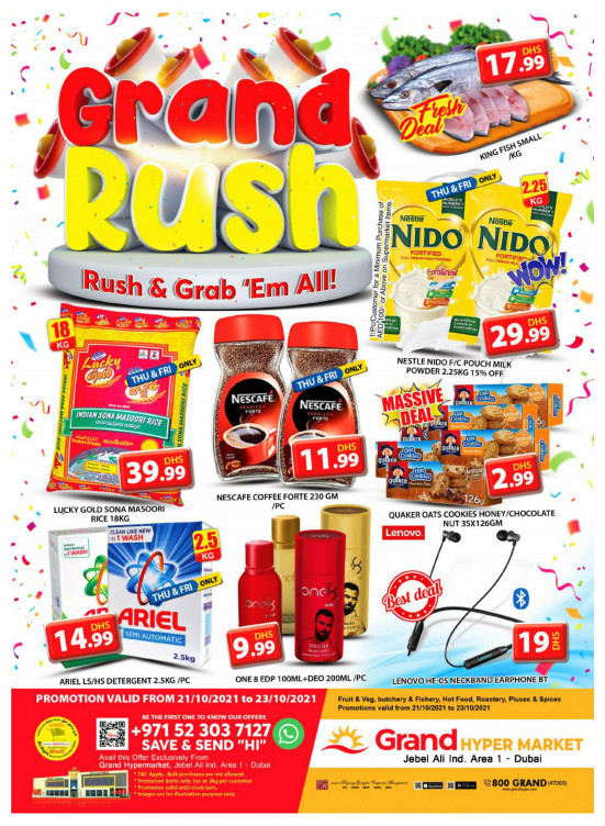 Grand Rush - Grand Hypermarket Jebel Ali