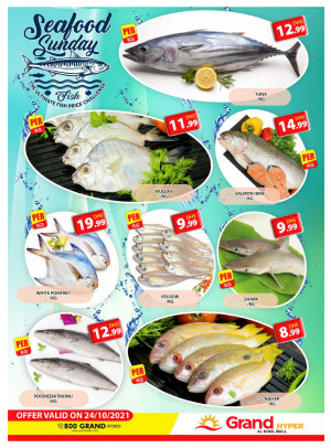 Seafood Sunday - Grand Hyper Al Khail Mall