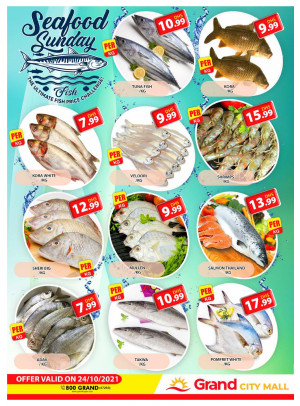 Seafood Sunday - Grand City Mall