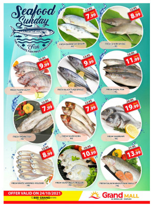 Seafood Sunday - Grand Mall Sharjah