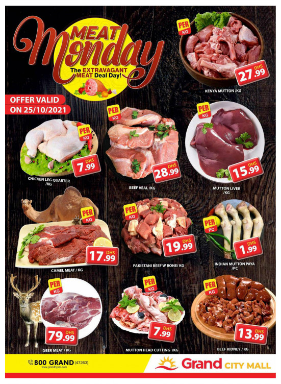 Meat Monday - Grand City Mall