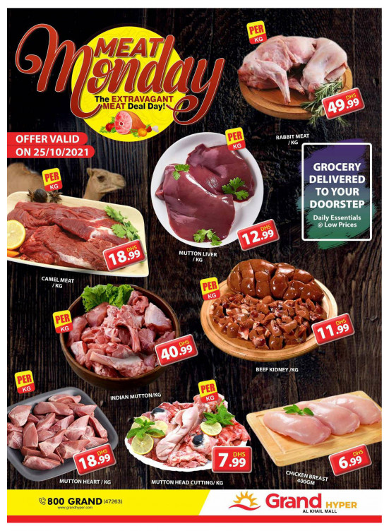 Meat Monday - Grand Hyper Al Khail Mall