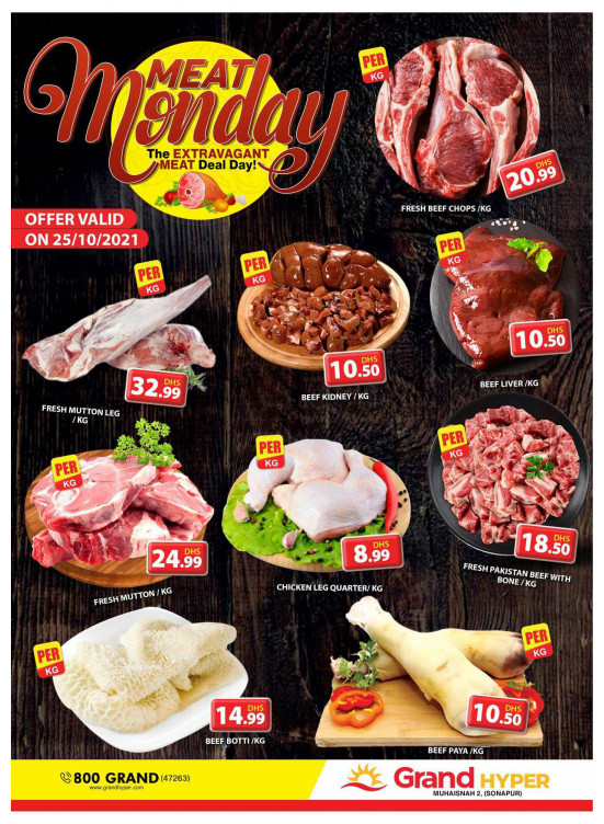 Meat Monday - Grand Hyper Muhaisnah