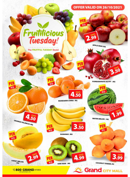 Fruitilicious Tuesday - Grand City Mall