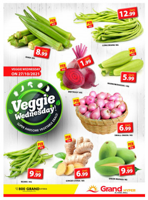Veggie Wednesday - Grand Hyper Al khail Mall