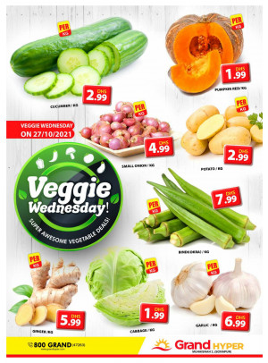 Veggie Wednesday - Grand Hyper Muhaisnah