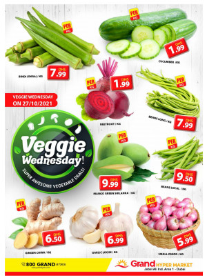 Veggie Wednesday - Grand Hypermarket Jebel Ali