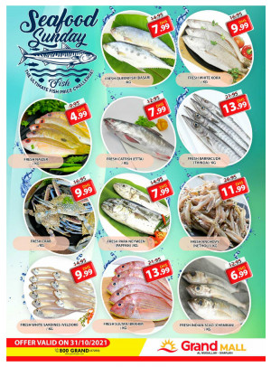 Seafood Sunday - Grand Mall Sharjah