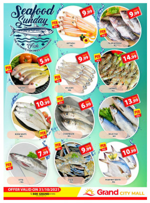 Seafood Sunday - Grand City Mall