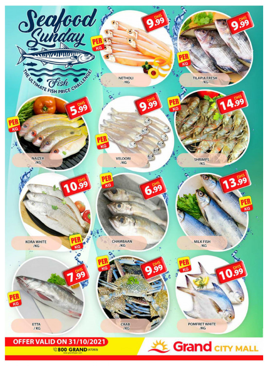 Seafood Sunday - Grand City Mall