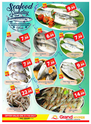 Seafood Sunday - Grand Hyper Muhaisnah