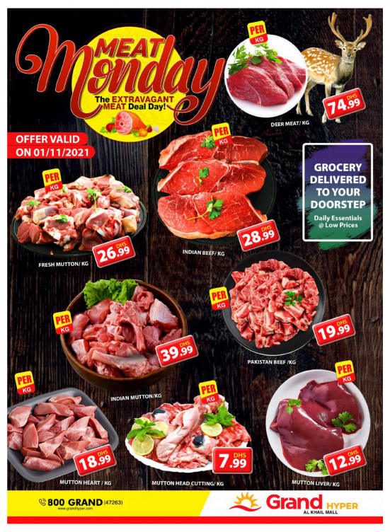 Meat Monday - Grand Hyper Al Khail Mall
