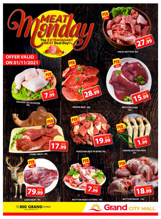 Meat Monday - Grand City Mall