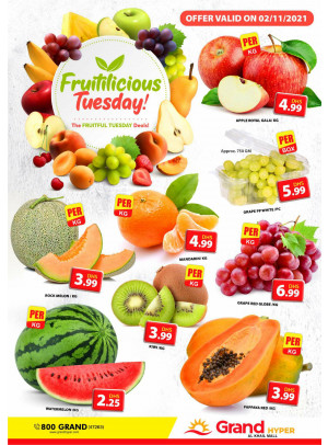 Fruitilicious Tuesday - Grand Hyper Al Khail Mall