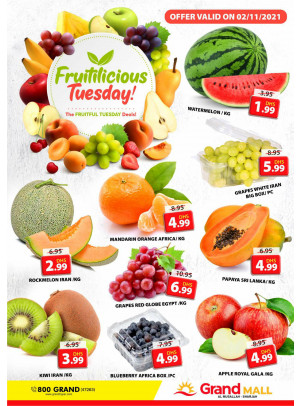 Fruitilicious Tuesday - Grand Mall Sharjah