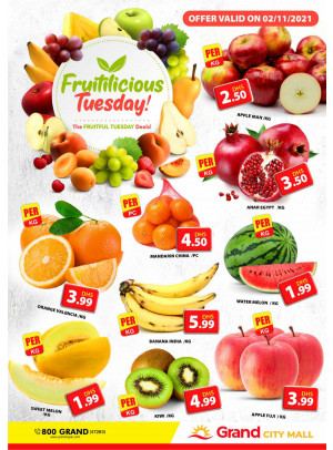 Fruitilicious Tuesday - Grand City Mall