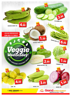Veggie Wednesday - Grand Hypermarket Jebel Ali