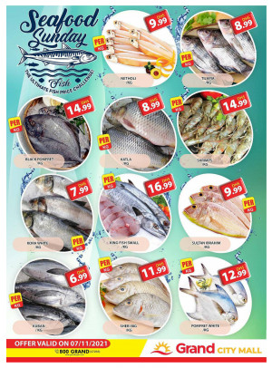 Seafood Sunday - Grand City Mall