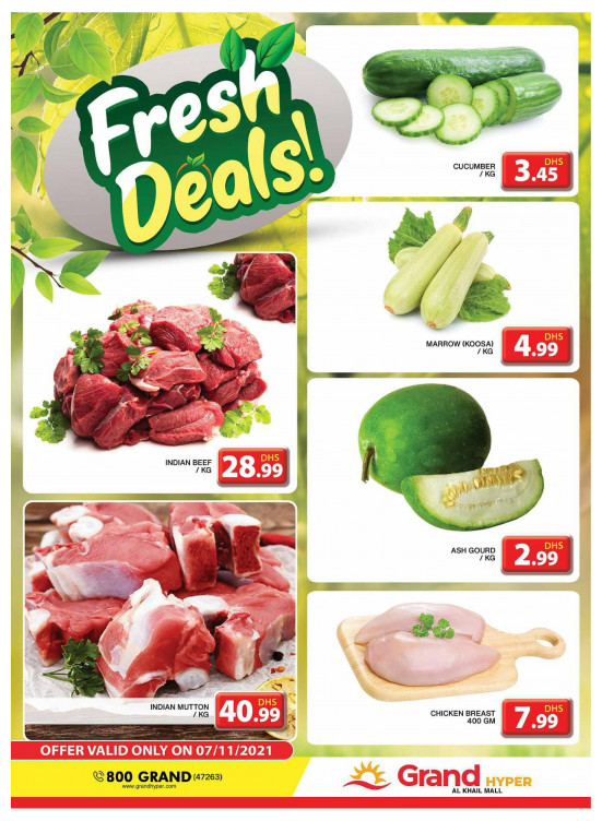 Fresh Deals - Grand Hyper Al Khail Mall