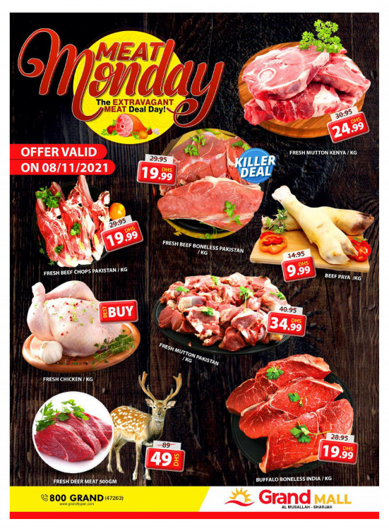 Meat Monday - Grand Mall Sharjah