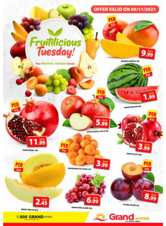 Fruitilicious Tuesday - Grand Hyper Al Khail Mall