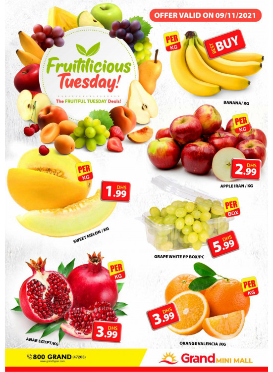 Fruitilicious Tuesday - Grand Mini Mall