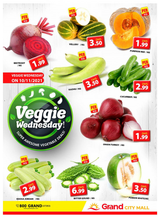 Veggie Wednesday - Grand City Mall