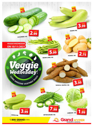 Veggie Wednesday - Grand Hyper Muhaisnah