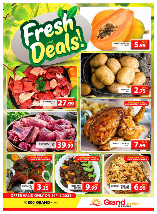 Fresh Deals - Grand Hyper Al Khail Mall