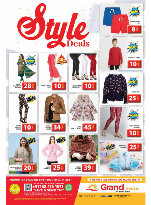 Style Deals - Grand Hyper Al Khail Mall