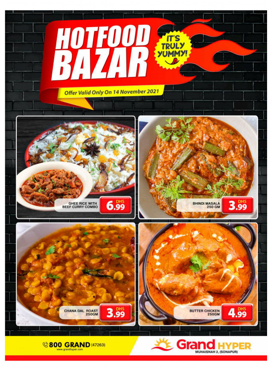 Hot Food Bazar - Grand Hyper Muhaisnah