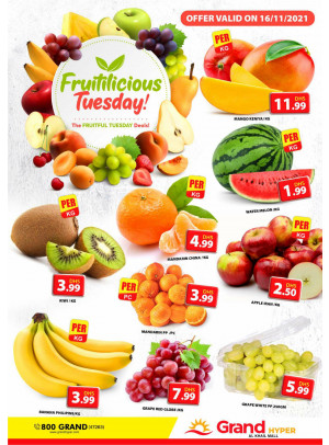 Fruitilicious Tuesday - Grand Hyper Al Khail Mall
