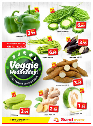 Veggie Wednesday - Grand Hyper Muhaisnah