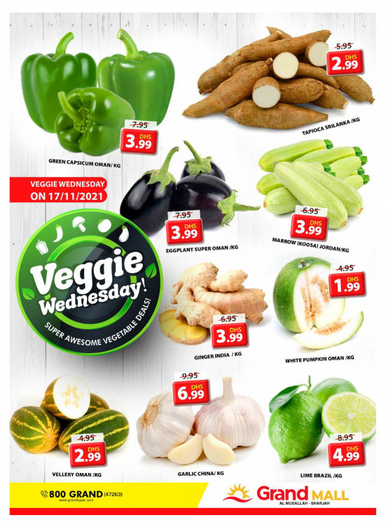 Veggie Wednesday - Grand Mall Sharjah